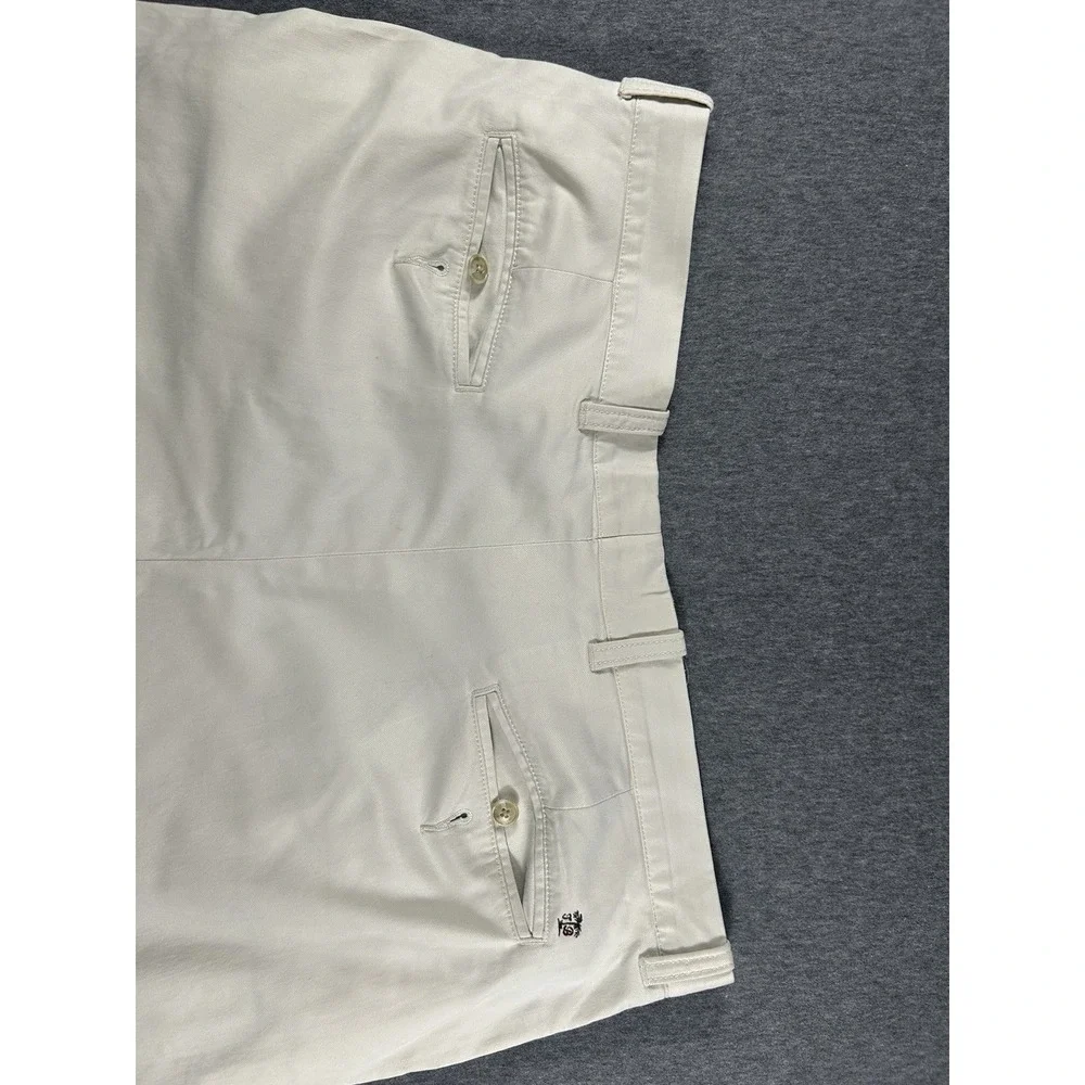 Tommy Bahama Boracay Flat‎ Front Chino Pants Khaki Beige Men's Size 38